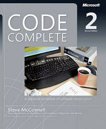 Copertina del libro per informatici Code Complete